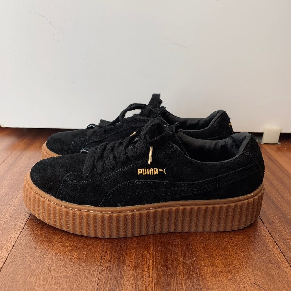 Puma X Rihanna Fenty Creepers Black sued